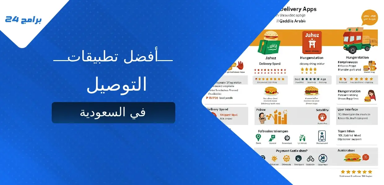 أفضل تطبيقات التوصيل في السعودية
